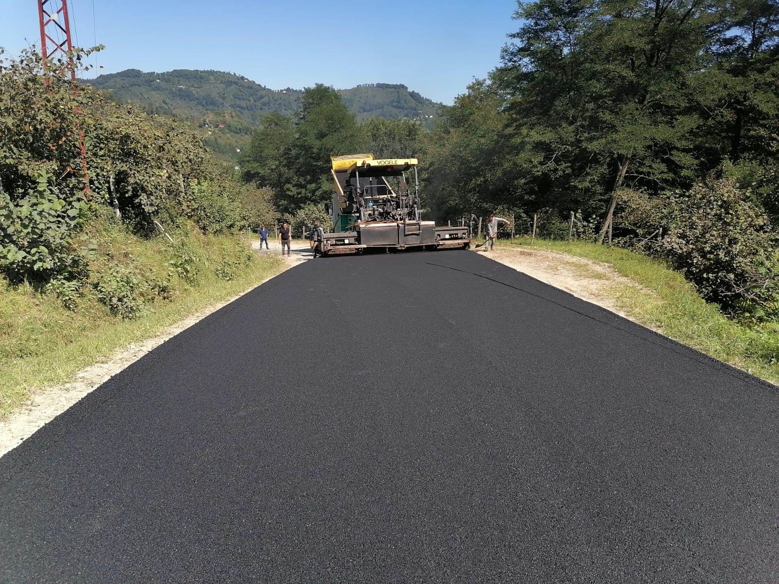 ORDU’DA ASFALT SEFERBERLİĞİ SÜRÜYOR